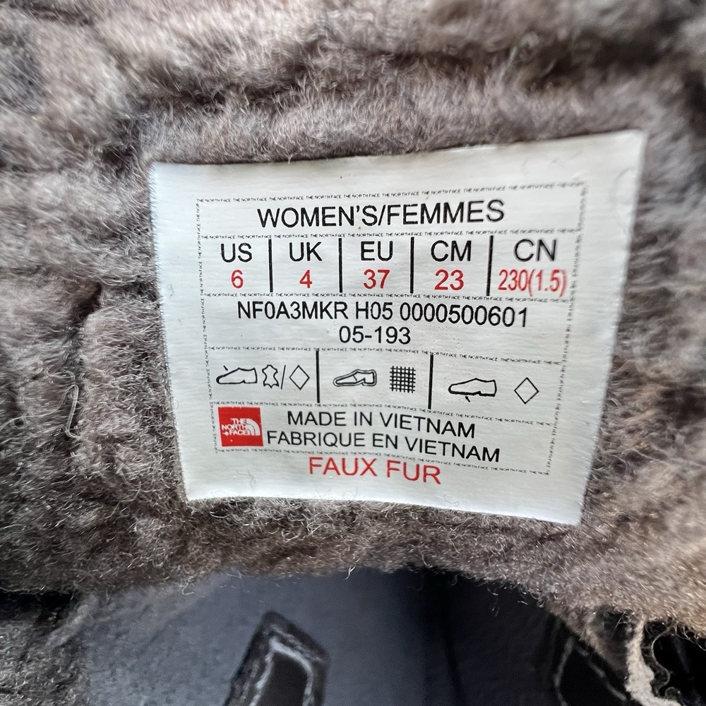 THE NORTH FACE Shellista III Waterproof Insulated Brown Winter Boot US 6 - Picture 12 of 14